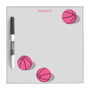 Basketballsportarten in griechischem Rosa personal Memoboard