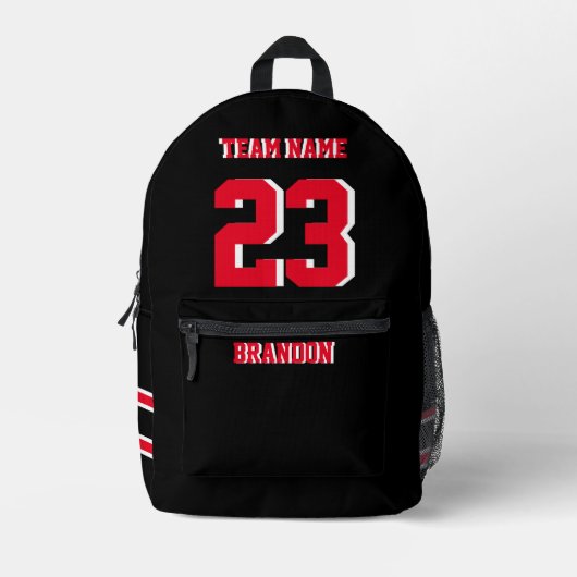 Basketballsportarten Rucksack Senior Night (Vorderseite)