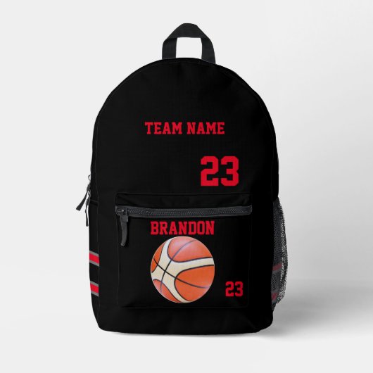 Basketballsportarten Rucksack Senior Night School (Vorderseite)