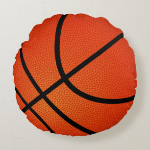 Basketballsportspass Rundes Kissen