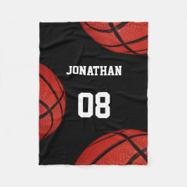 Basketballsportteam Personalisierte Decke
