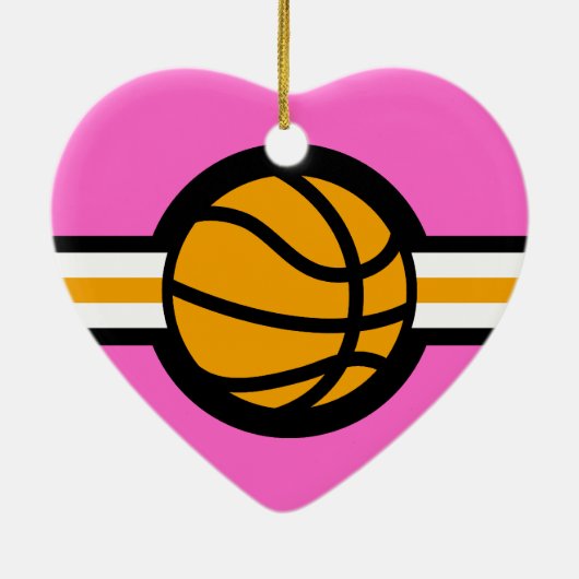 Basketballstar Keramikornament (Hinten)