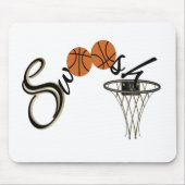 BasketballSwoosh Mousepad (Vorne)