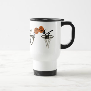 BasketballSwoosh Reisebecher