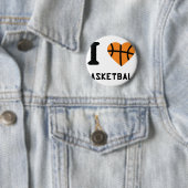 Basketballsymbol der Liebe I Button (Beispiel)