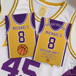 Basketballteam Einladung zum Geburtstag