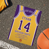 Basketballteam Einladung zum Geburtstag
