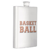 Basketballtext Flachmann (Rechts)