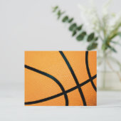 Basketballtext: Postkarte (Stehend Vorderseite)