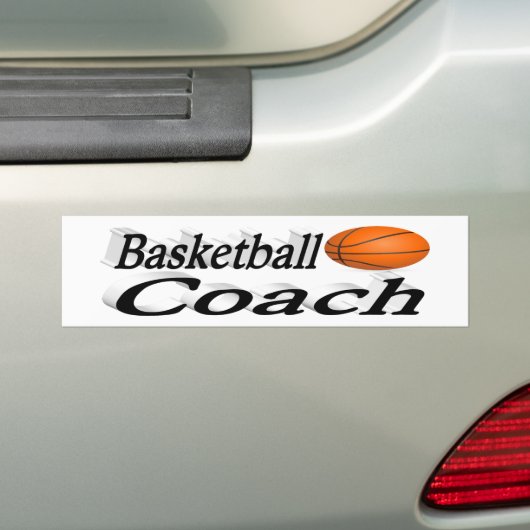 Basketballtrainer Autoaufkleber (Auf Auto)