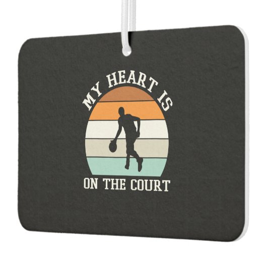 Basketballtrainer Autolufterfrischer (Links)