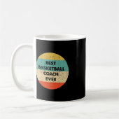 Basketballtrainer Bester Basketballtrainer Kaffeetasse (Links)