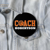 Basketballtrainer Button (Beispiel)