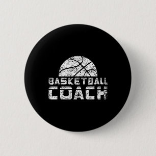 Basketballtrainer Coache Basketballer Trainer Button