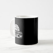 Basketballtrainer Coache Basketballer Trainer Kaffeetasse (Vorderseite Links)