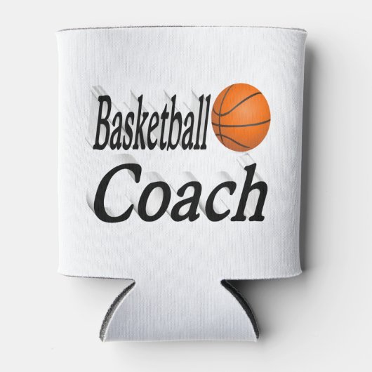 Basketballtrainer Dosenkühler (Vorderseite)