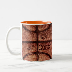 Basketballtrainer-Kaffee-Tasse Zweifarbige Tasse