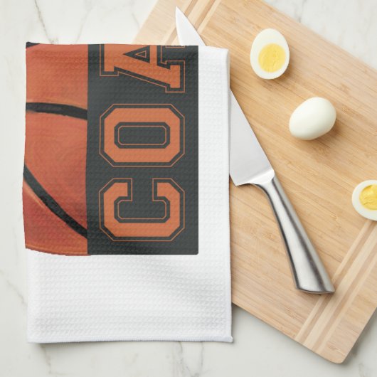 Basketballtrainer Küchentuch (Viertel Falte)