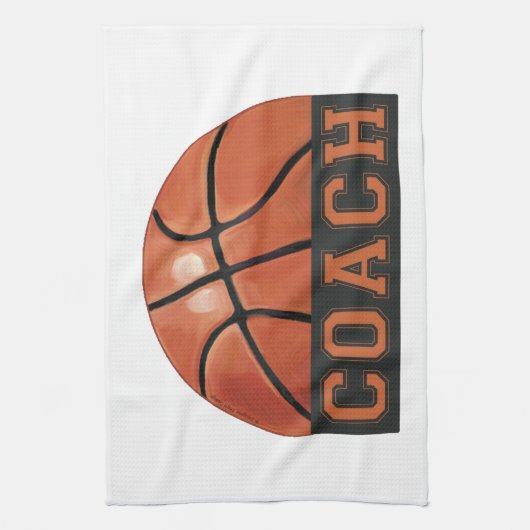 Basketballtrainer Küchentuch (Vertikal)