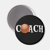 Basketballtrainer Magnet (Vorderseite/Rückseite)
