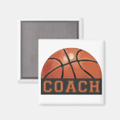 Basketballtrainer Magnet (Vorderseite/Rückseite)