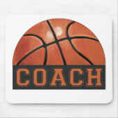 Basketballtrainer Mousepad (Vorne)