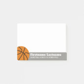 Basketballtrainer oder Lehrer für physische Bildun Post-it Klebezettel (Vorderseite)