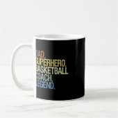 Basketballtrainer Papa Kaffeetasse (Links)