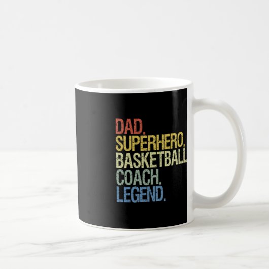 Basketballtrainer Papa Kaffeetasse (Rechts)