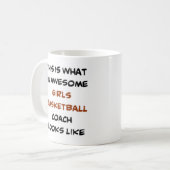 Basketballtrainer, phantastisch kaffeetasse (Vorderseite Links)