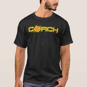 Basketballtrainer Retro Vintag für Damen T-Shirt