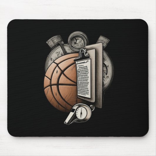 Basketballtrainer - S Mousepad (Vorne)