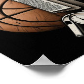 Basketballtrainer - S Poster (Ecke)