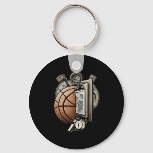 Basketballtrainer - S Schlüsselanhänger (Vorderseite)