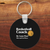 Basketballtrainer Schlüsselanhänger (Vorderseite)