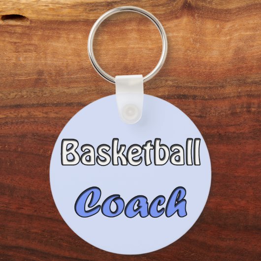 Basketballtrainer Schlüsselanhänger (Vorderseite)