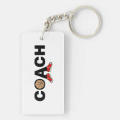 Basketballtrainer Schlüsselanhänger (Rückseite)
