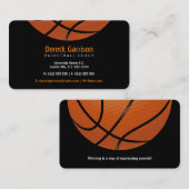 Basketballtrainer | Sport Visitenkarte (Vorne/Hinten)