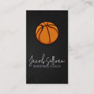 Basketballtrainer Sportscout Visitenkarte
