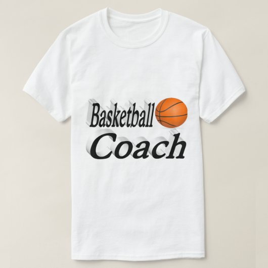 Basketballtrainer T-Shirt (Design vorne)
