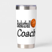 Basketballtrainer Thermobecher (Rückseite)