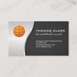 Basketballtrainer Visitenkarte