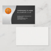 Basketballtrainer Visitenkarte (Vorne/Hinten)