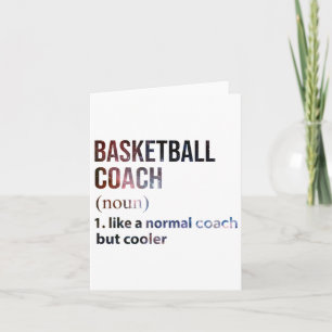 Basketballtrainer wie ein normaler Trainer, aber C Karte