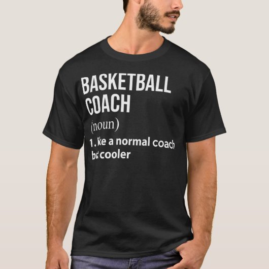 Basketballtrainer wie ein normaler Trainer, aber C T-Shirt (Vorderseite)