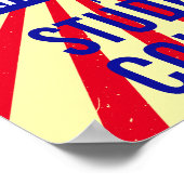 Basketballturnier Abstimmung Sportgedankenposter Poster (Ecke)