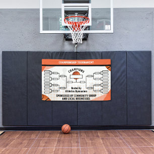Basketballturnier-Brackets Banner