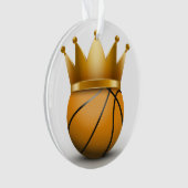 Basketballverzierung Ornament (Vorderseite)