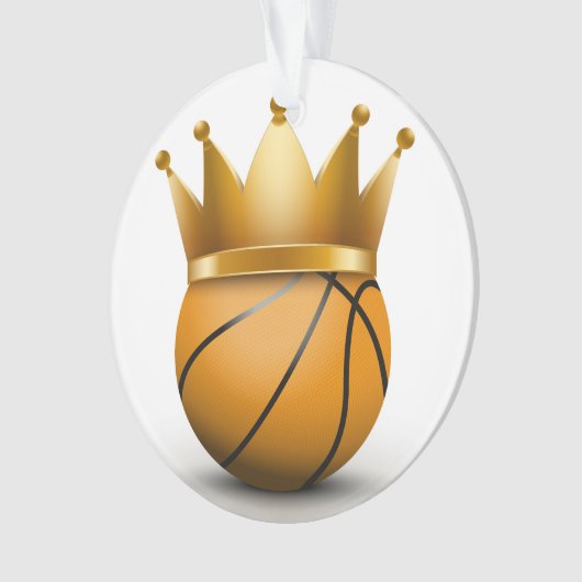 Basketballverzierung Ornament (Vorderseite)