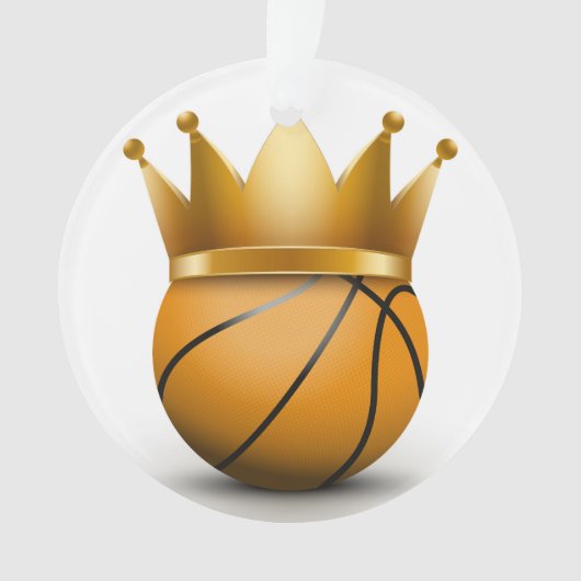 Basketballverzierung Ornament (Vorderseite)